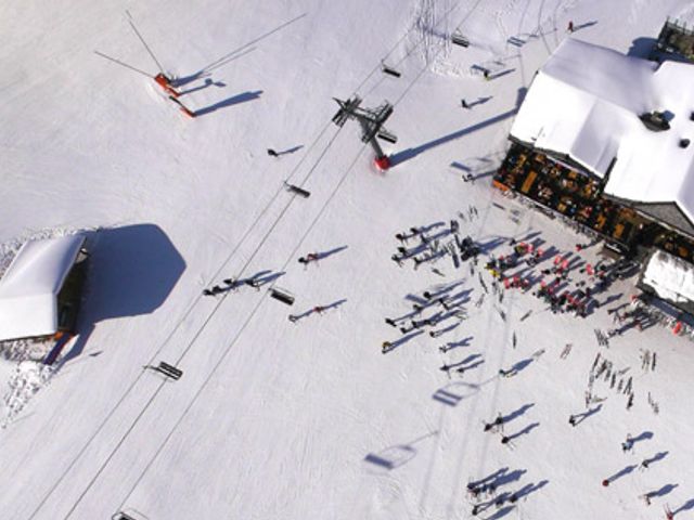 Restaurant la Pointe de Nyon Vue du ciel